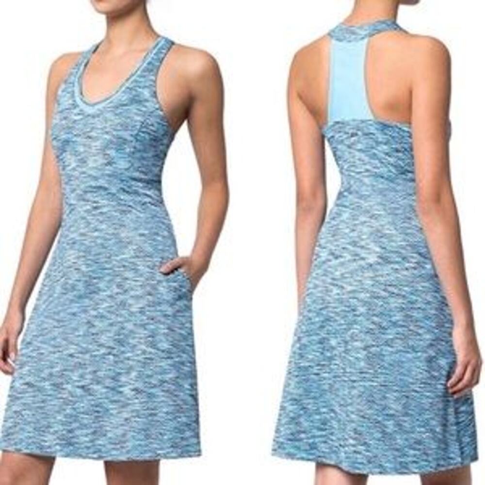 MPG Marled Performance Activewear Stretch Sleeveless Comfy Dress Women's Size XL